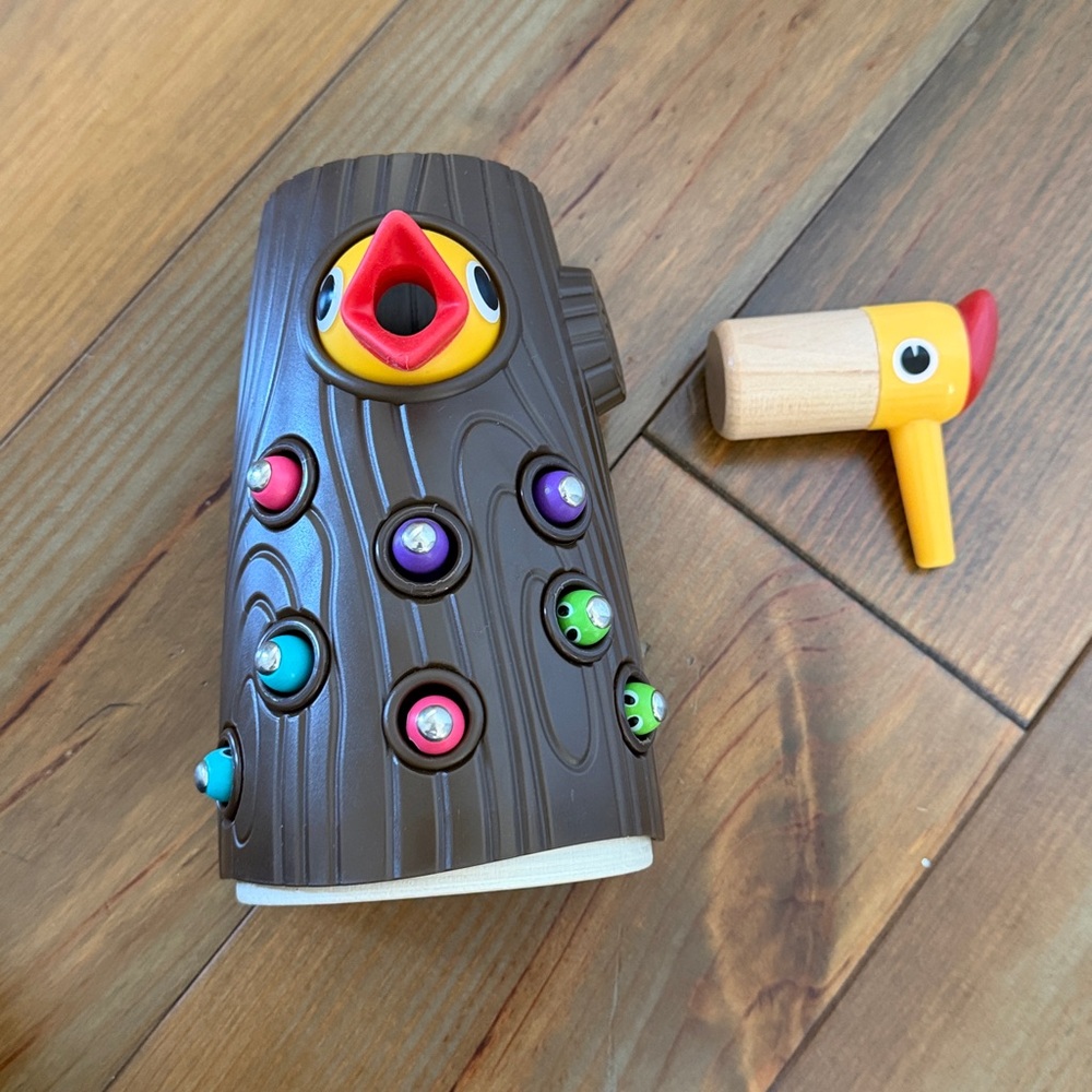 Interactive Wooden Hammer Toy for Kids